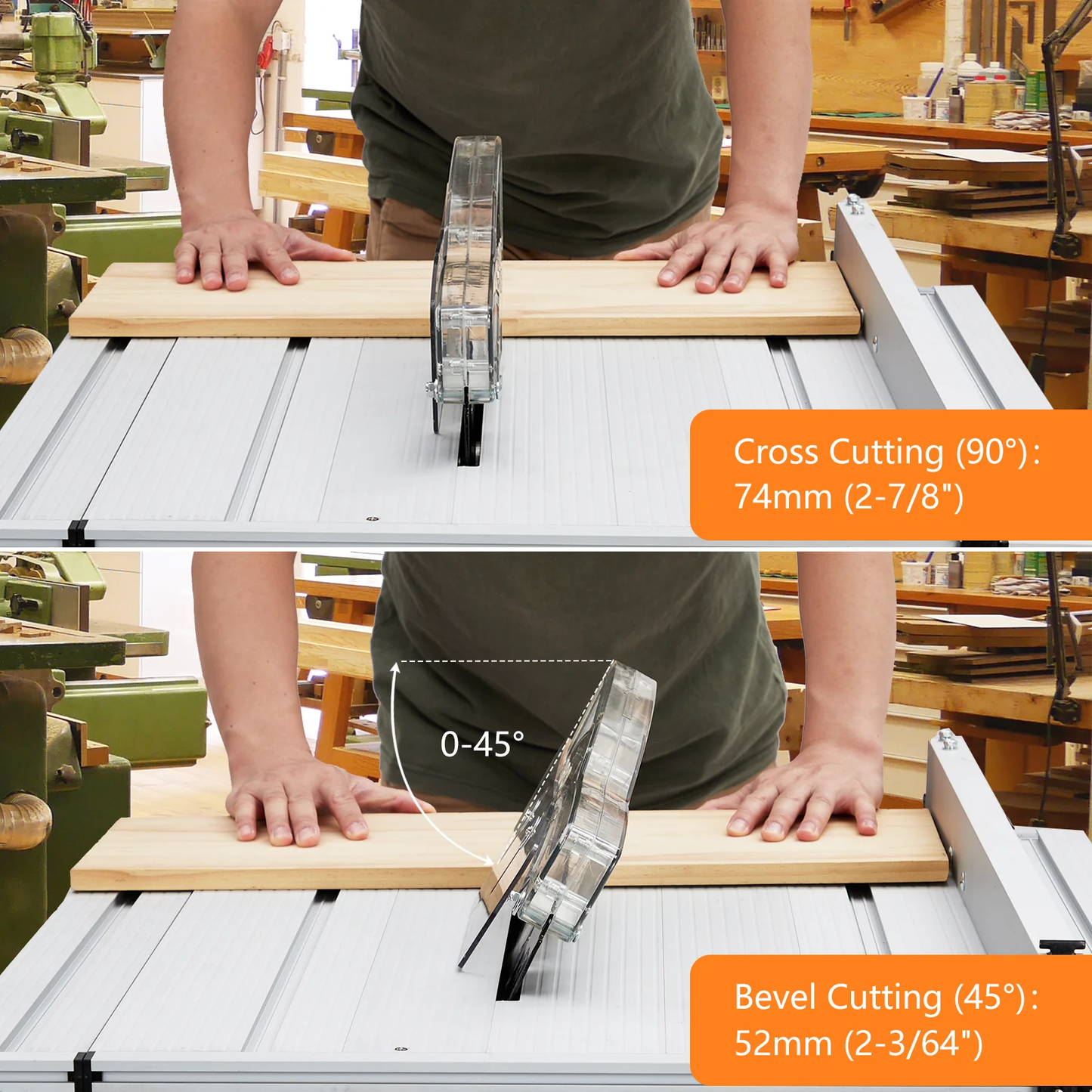 Table Saw,15Amp 10 Inch Portable Jobsite Table Saw with Stand & Push Stick,90° Cross Cut & 0-45° Bevel Cut,5000Rpm,Adjustable Blade Height,Tablesaw for DIY Furniture Making Woodworking
