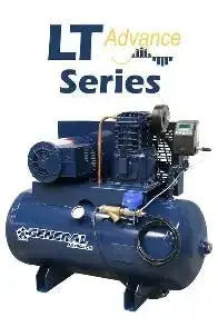 General Air Products LT Advance Series Air Compressor for Reliable Fire Protection Systems UL/FM Approved